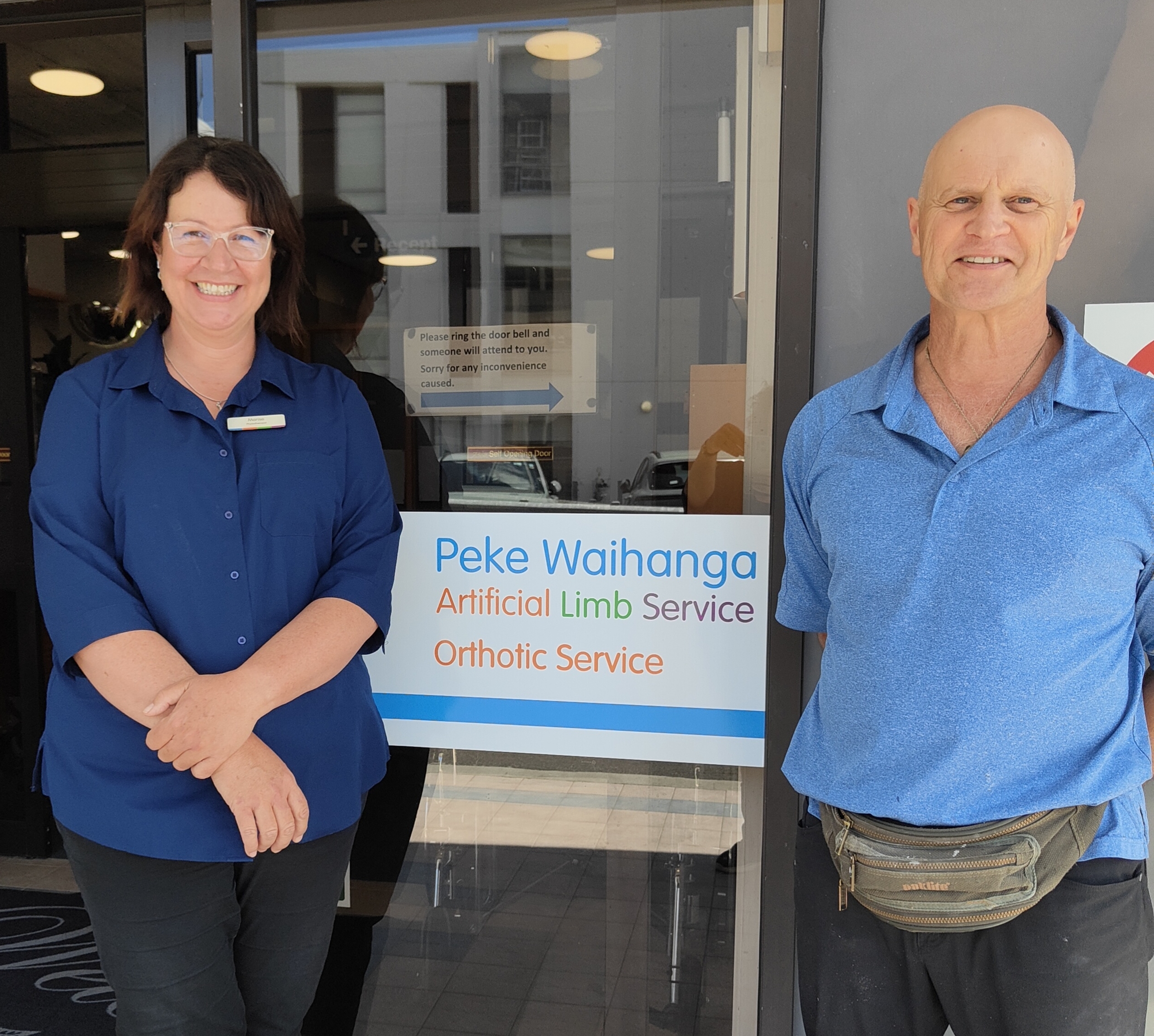 Marise and Tim from Peke Waihanga