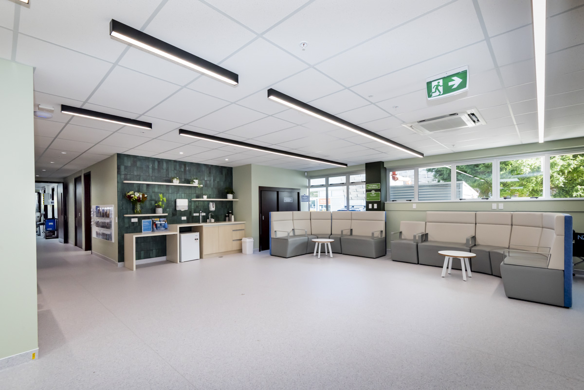New spacious waiting area