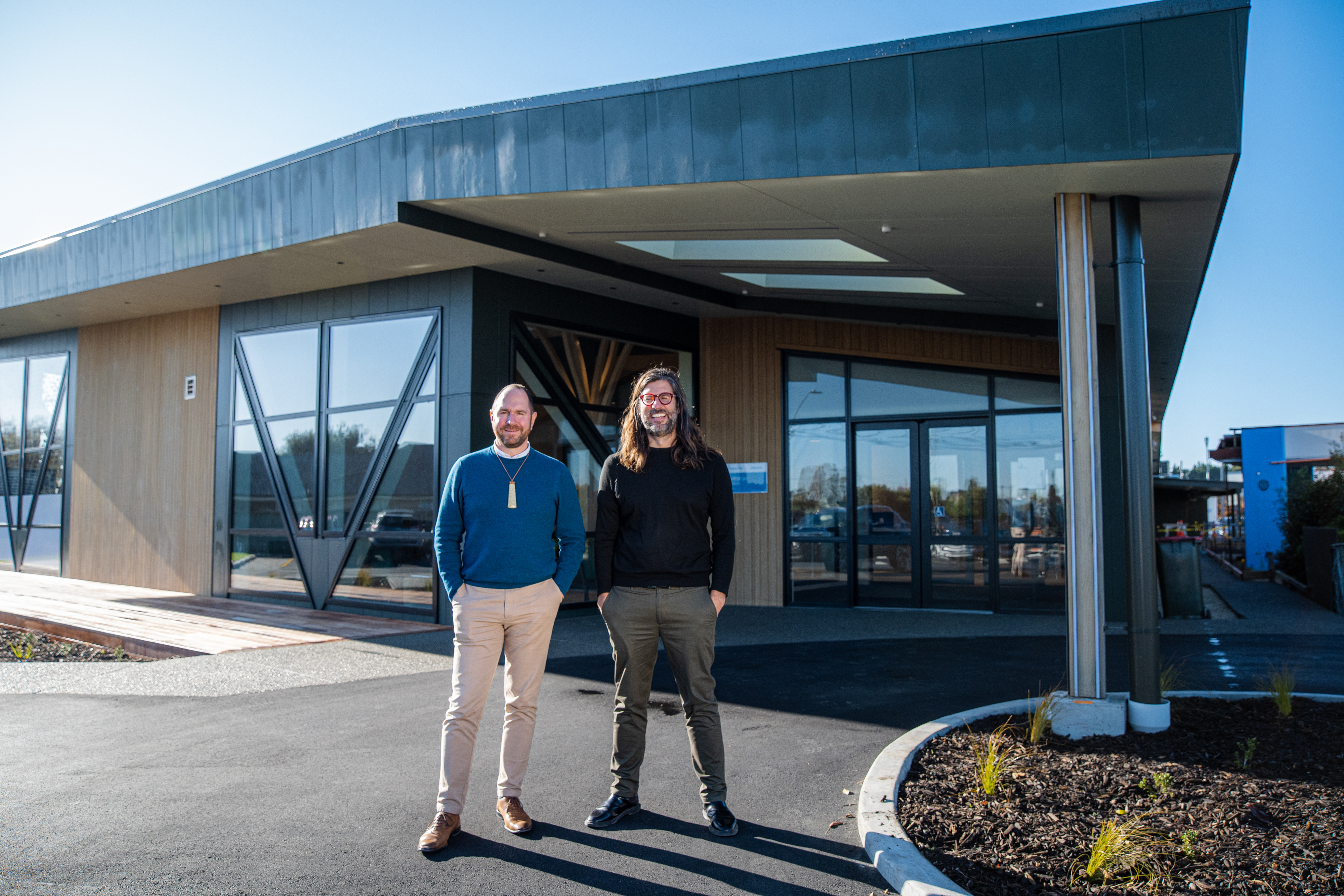 The new $6 million Christchurch centre was built in Daniel's absence.
